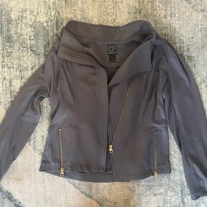 Gray Ciara Sun Woo Moto Jacket size S